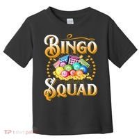 Bingo Squad Funny Gift For Bingo Player Grandma Toddler T-Shirt thumb 0
