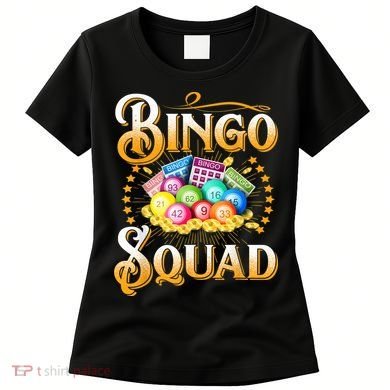 Bingo Squad Funny Gift For Bingo Player Grandma Women's T-Shirt