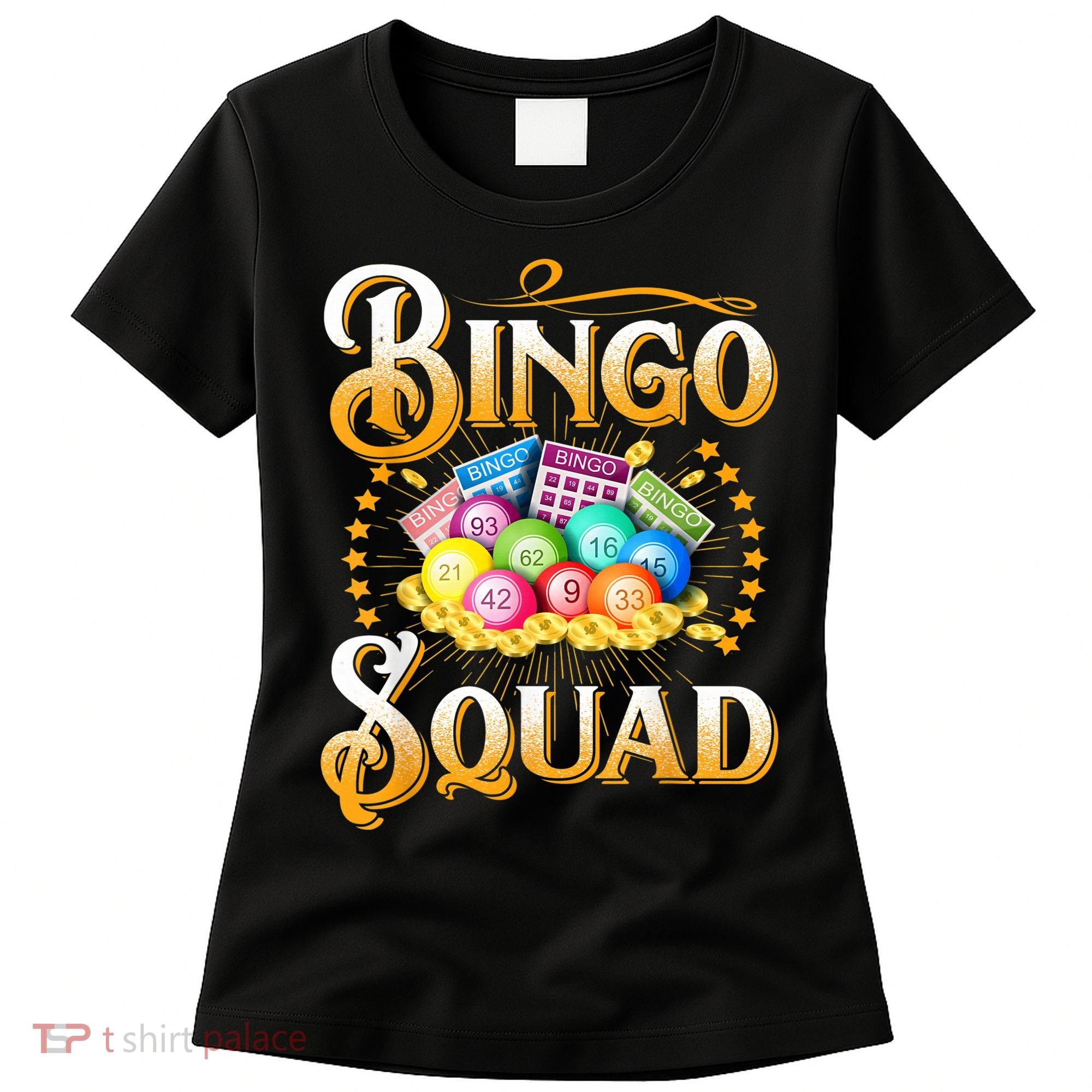 Bingo Squad Funny Gift For Bingo Player Grandma Women's T-Shirt
