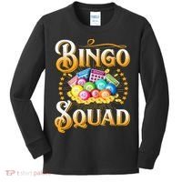 Bingo Squad Funny Gift For Bingo Player Grandma Kids Long Sleeve Shirt thumb 0