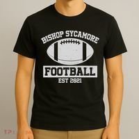 Bishop Sycamore Football EST 2021 Logo T-Shirt thumb 3