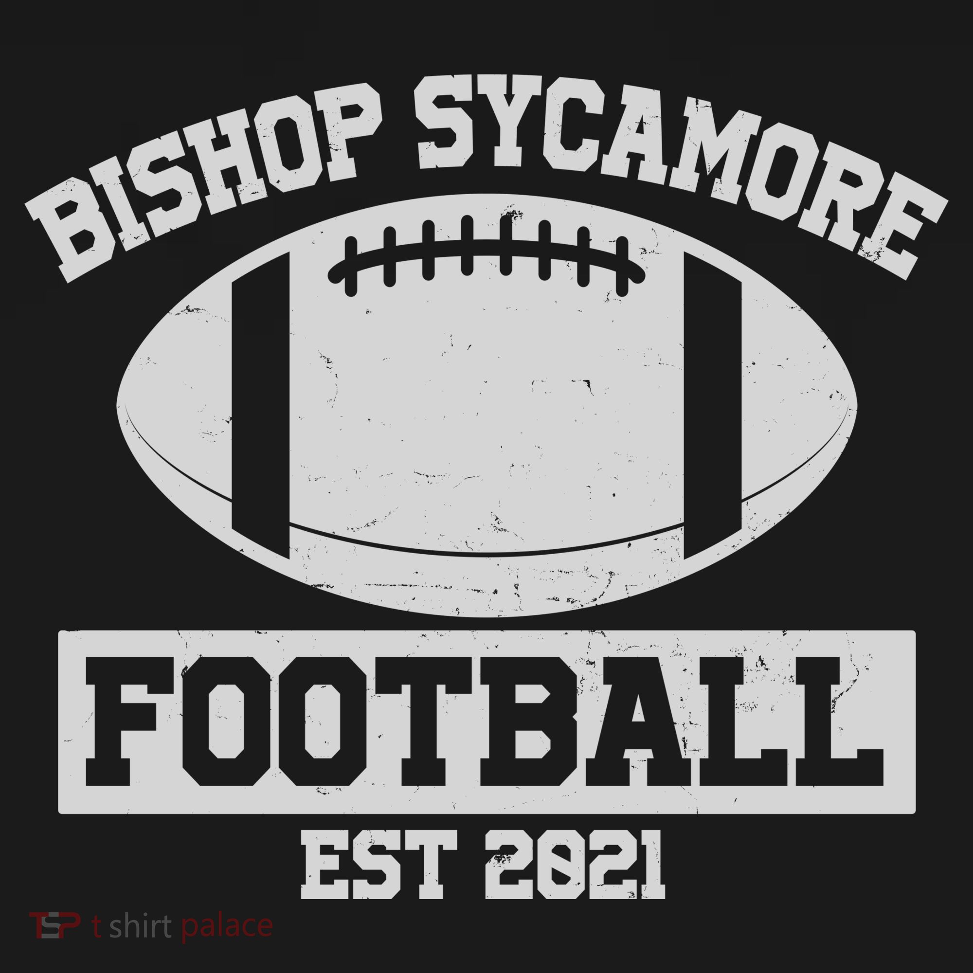 Bishop Sycamore Football EST 2021 Logo T-Shirt