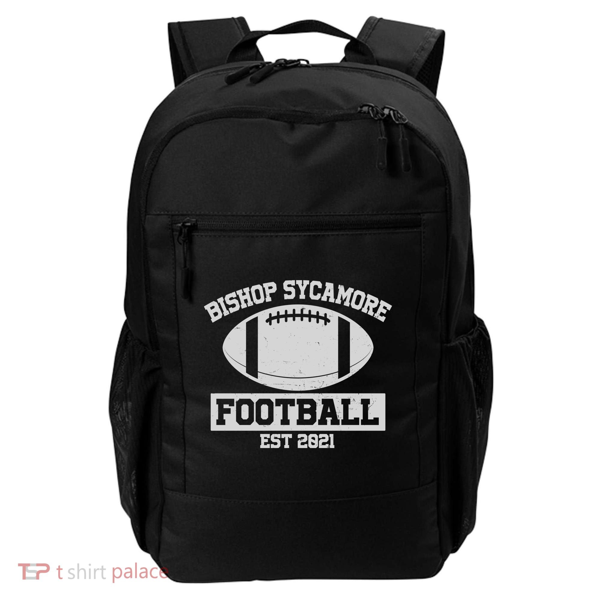 Bishop Sycamore Football EST 2021 Logo Backpack
