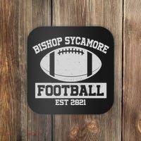 Bishop Sycamore Football EST 2021 Logo Coaster thumb 0