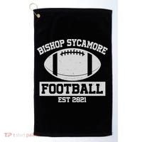 Bishop Sycamore Football EST 2021 Logo Golf Towel thumb 0