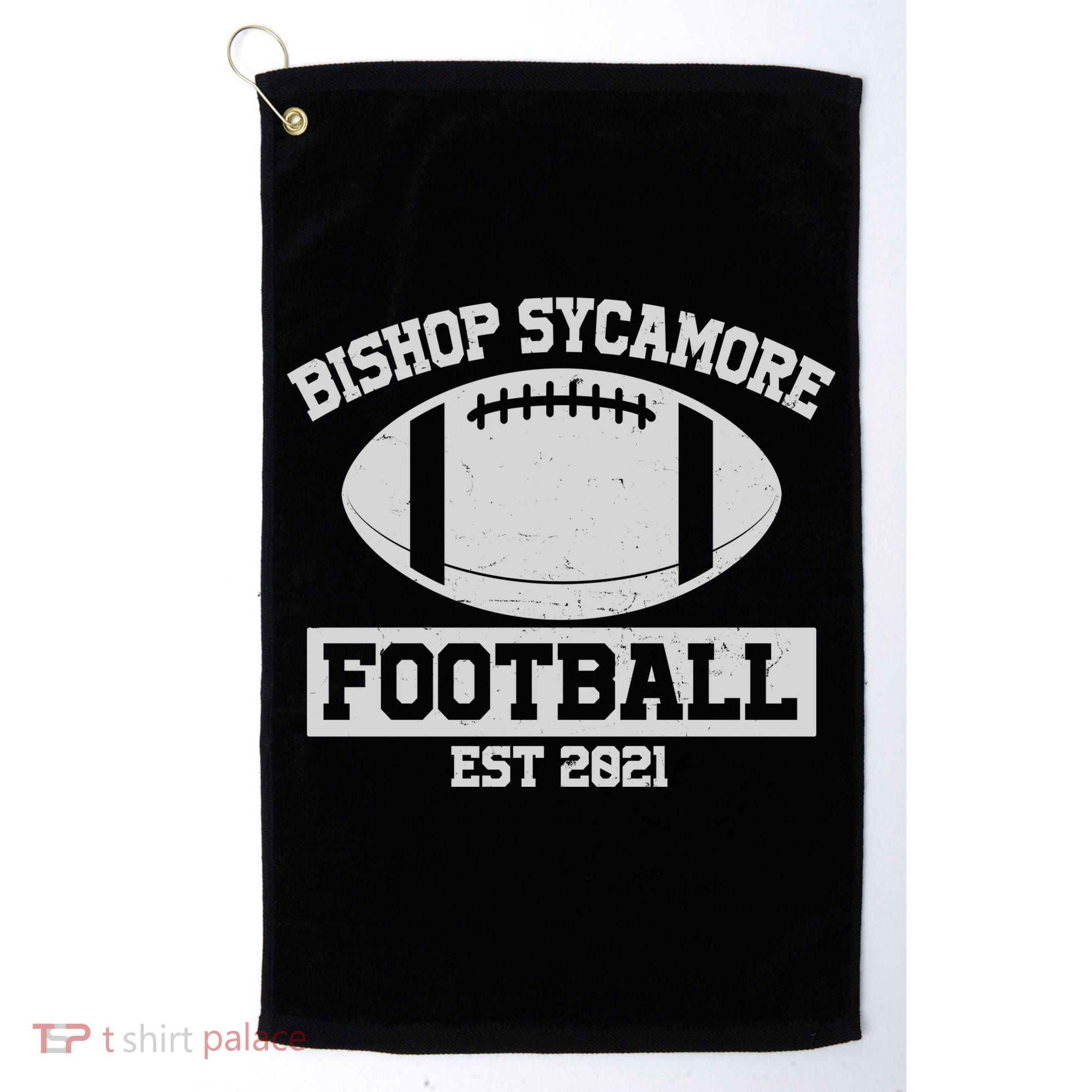 Bishop Sycamore Football EST 2021 Logo Golf Towel