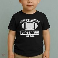 Bishop Sycamore Football EST 2021 Logo Toddler T-Shirt thumb 2