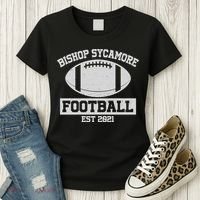 Bishop Sycamore Football EST 2021 Logo Women's T-Shirt thumb 3