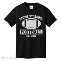 Bishop Sycamore Football EST 2021 Logo Kids T-Shirt thumb 0