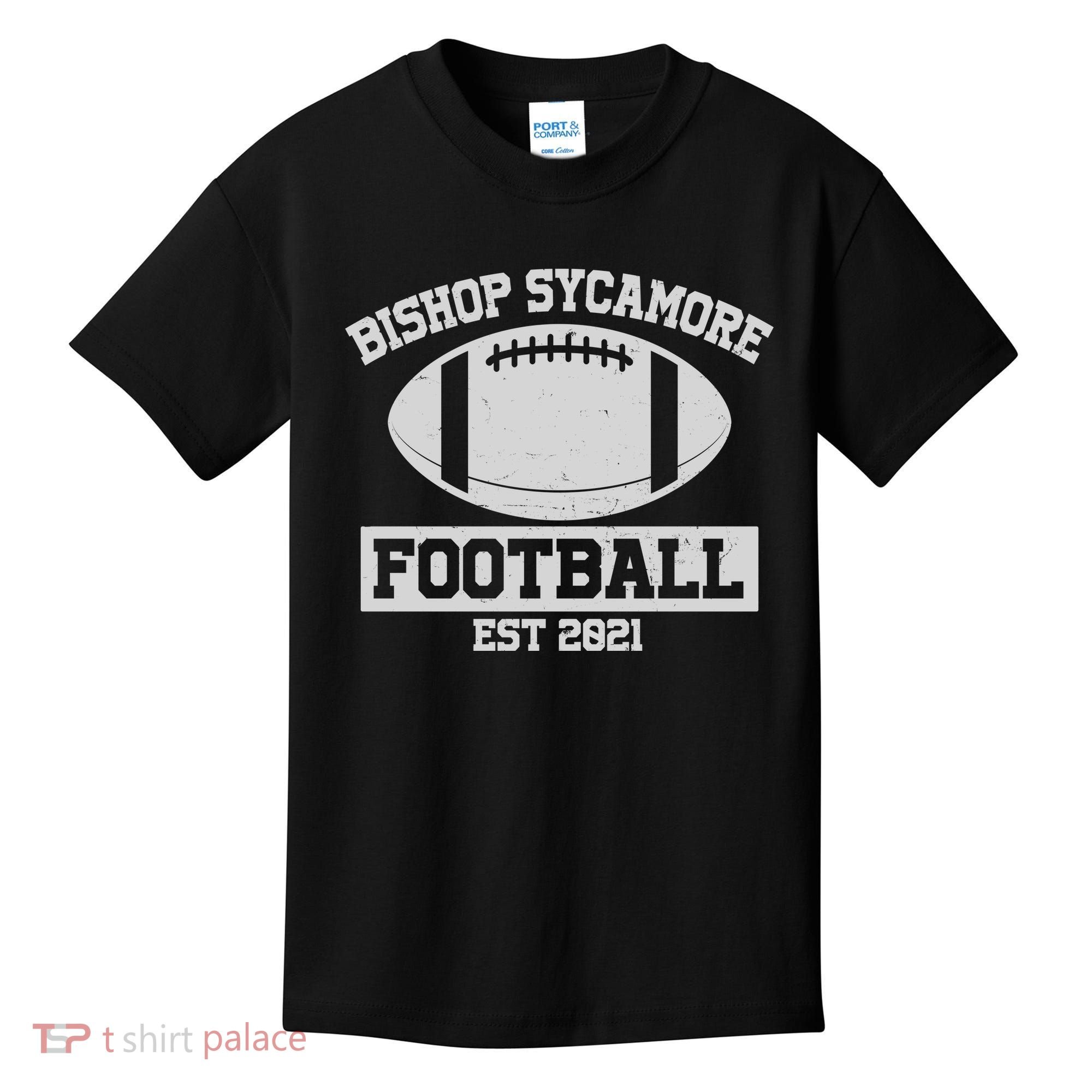 Bishop Sycamore Football EST 2021 Logo Kids T-Shirt