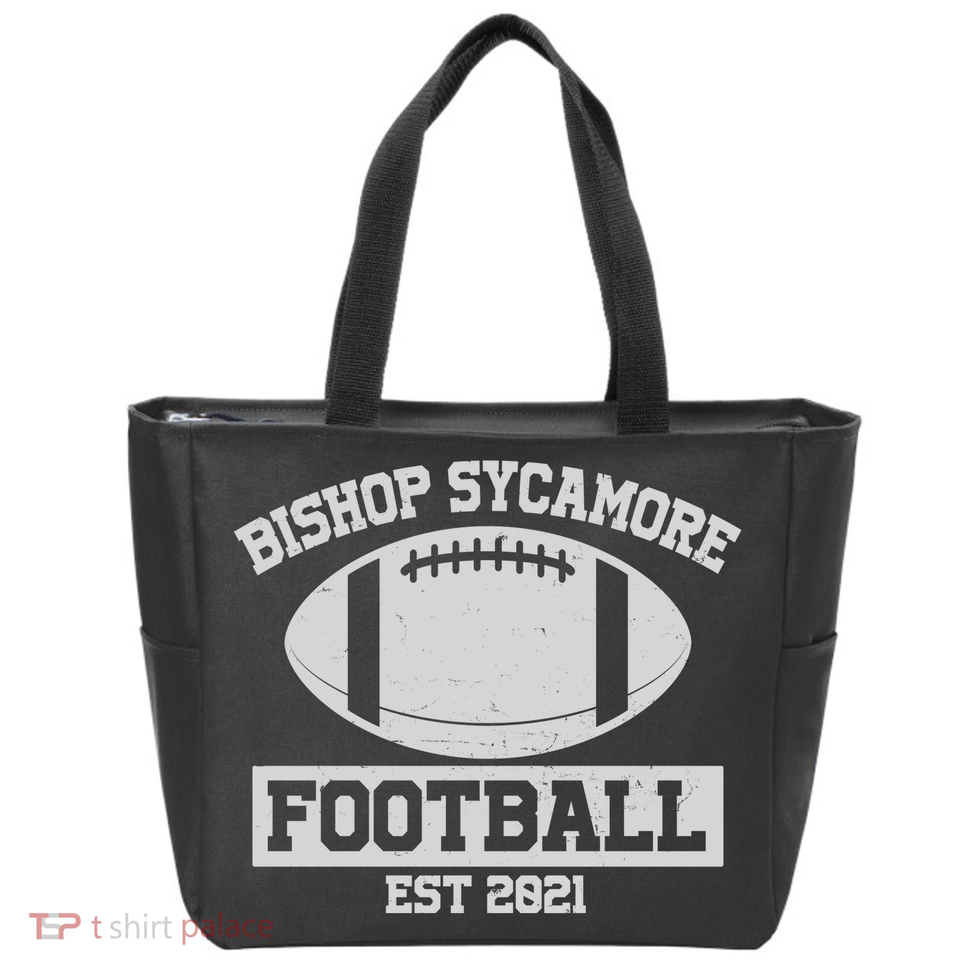 Bishop Sycamore Football EST 2021 Logo Tote Bag
