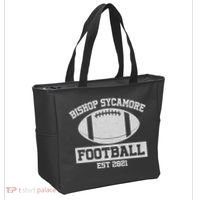 Bishop Sycamore Football EST 2021 Logo Tote Bag thumb 2