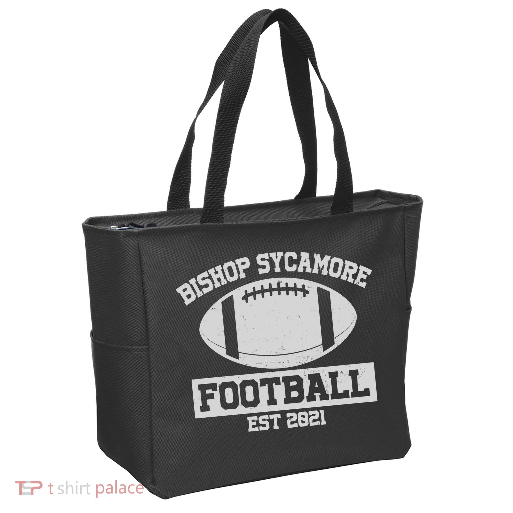 Bishop Sycamore Football EST 2021 Logo Tote Bag