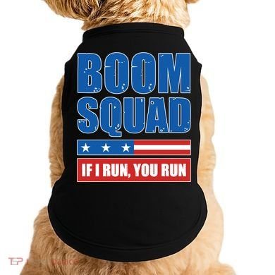 Boom Squad Fireworks Director 4th Of July Doggie Tank