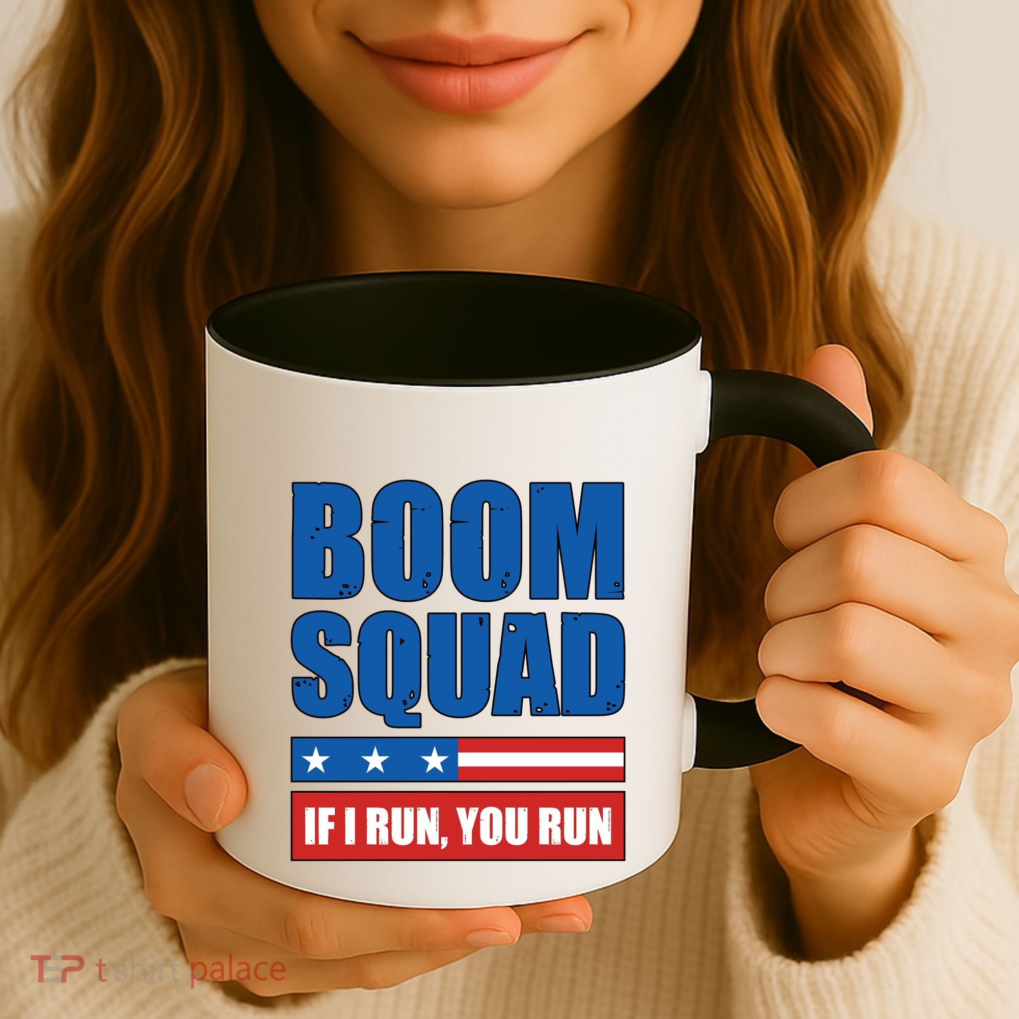Boom Squad Fireworks Director 4th Of July Coffee Mug