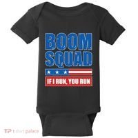 Boom Squad Fireworks Director 4th Of July Baby Bodysuit thumb 0