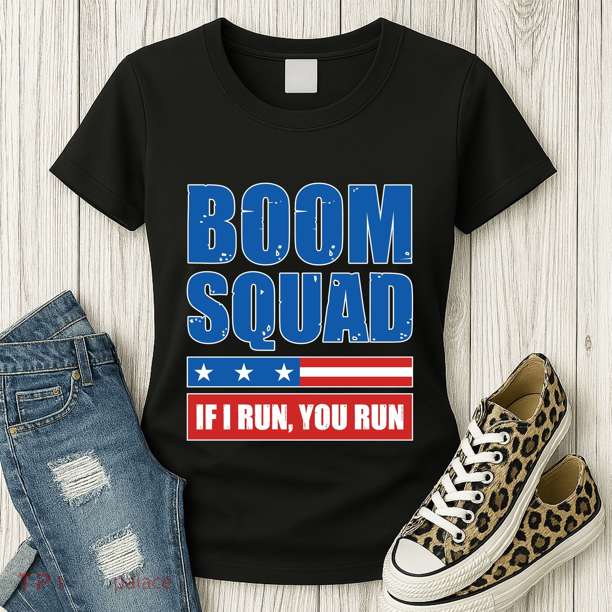 Boom Squad Fireworks Director 4th Of July Women's T-Shirt