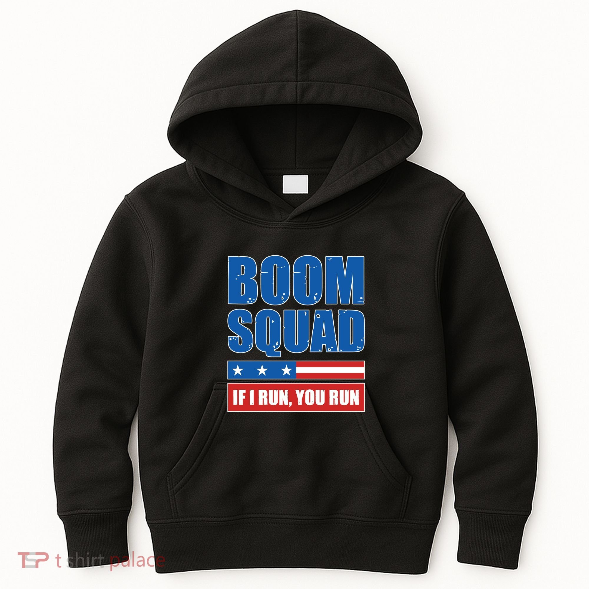 Boom Squad Fireworks Director 4th Of July Kids Hoodie