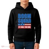 Boom Squad Fireworks Director 4th Of July Kids Hoodie thumb 4