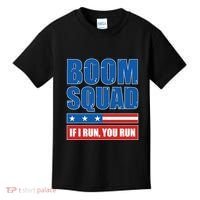 Boom Squad Fireworks Director 4th Of July Kids T-Shirt thumb 0