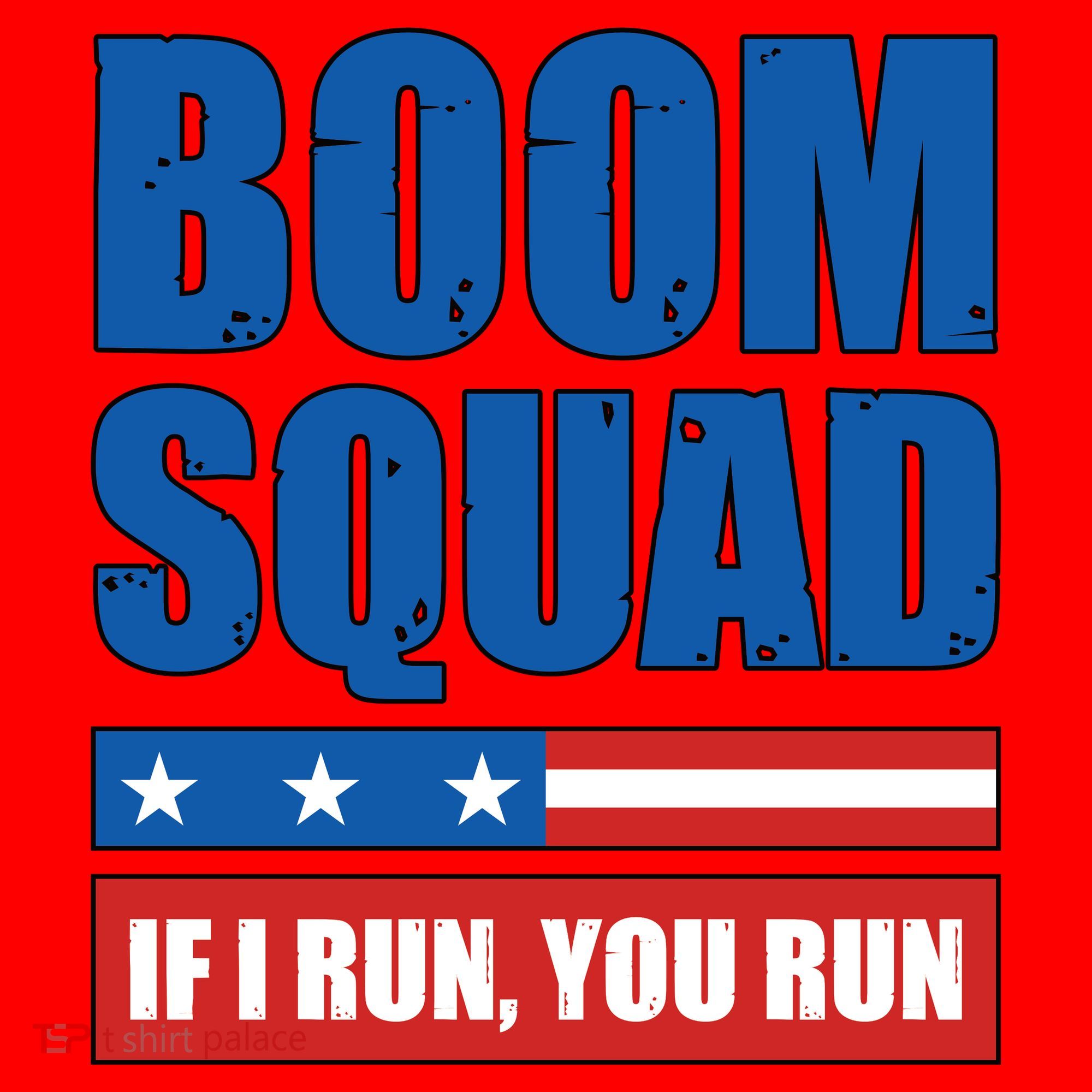 Boom Squad Fireworks Director 4th Of July Santa Hat