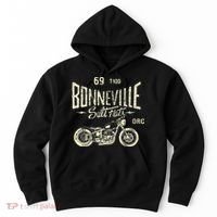 Bonneville Salt Flats Motorcycle Racing Gift Hoodie thumb 0