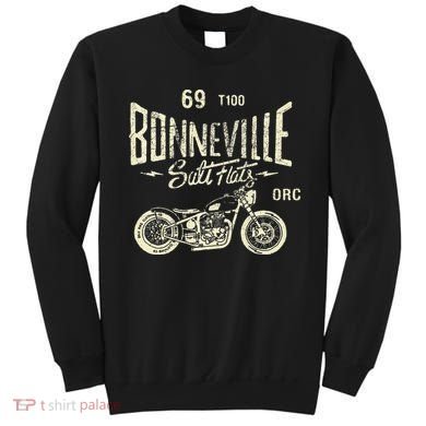 Bonneville Salt Flats Motorcycle Racing Gift Sweatshirt