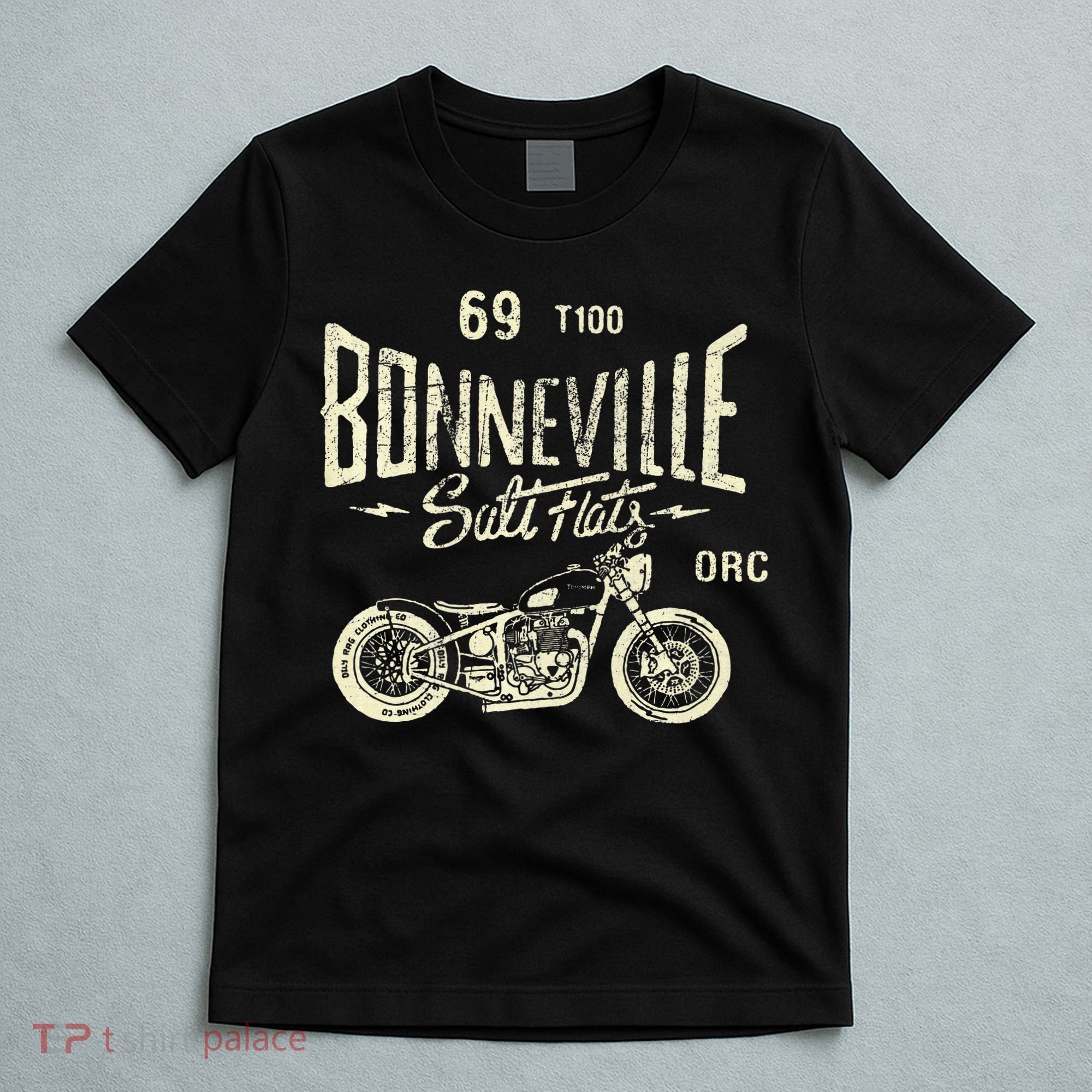 Bonneville Salt Flats Motorcycle Racing Gift T-Shirt
