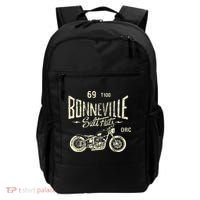 Bonneville Salt Flats Motorcycle Racing Gift Backpack thumb 0