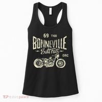 Bonneville Salt Flats Motorcycle Racing Gift Women's Tank Top thumb 0
