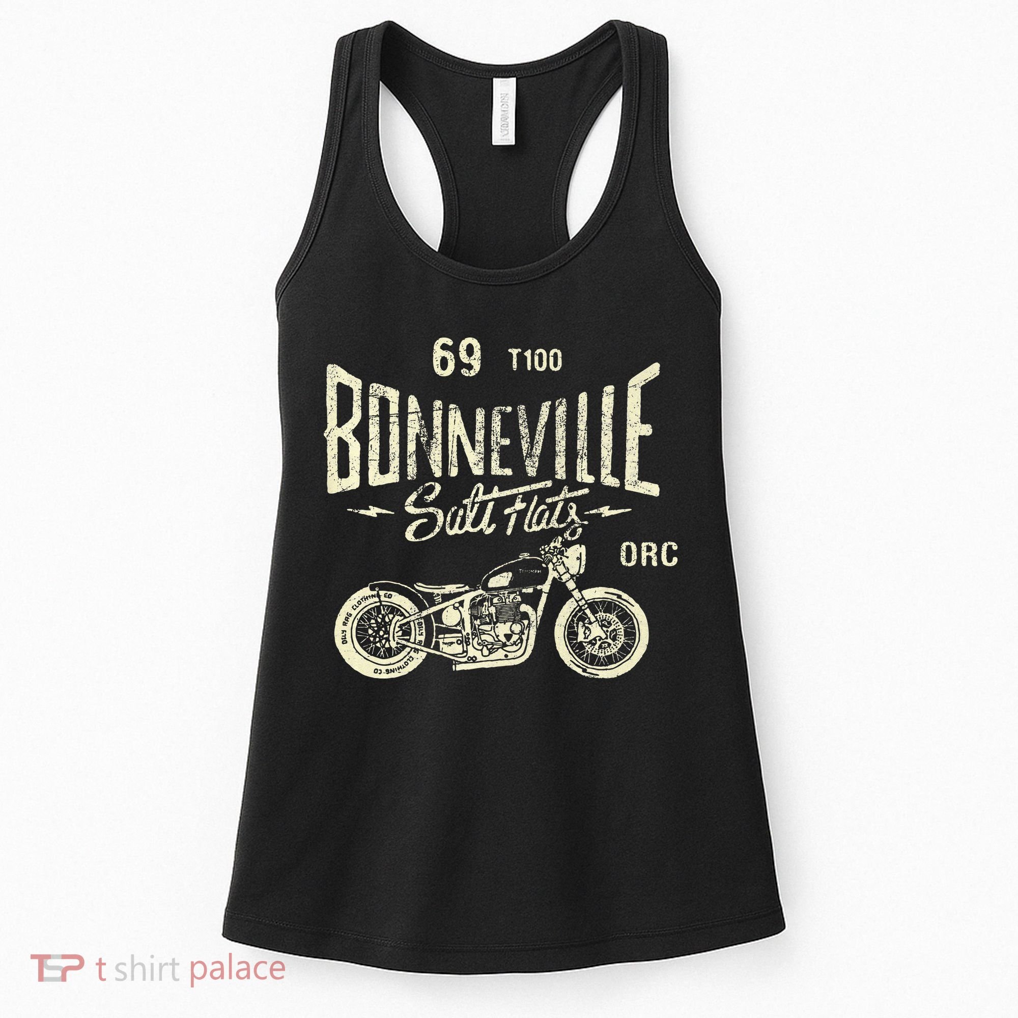 Bonneville Salt Flats Motorcycle Racing Gift Women's Tank Top