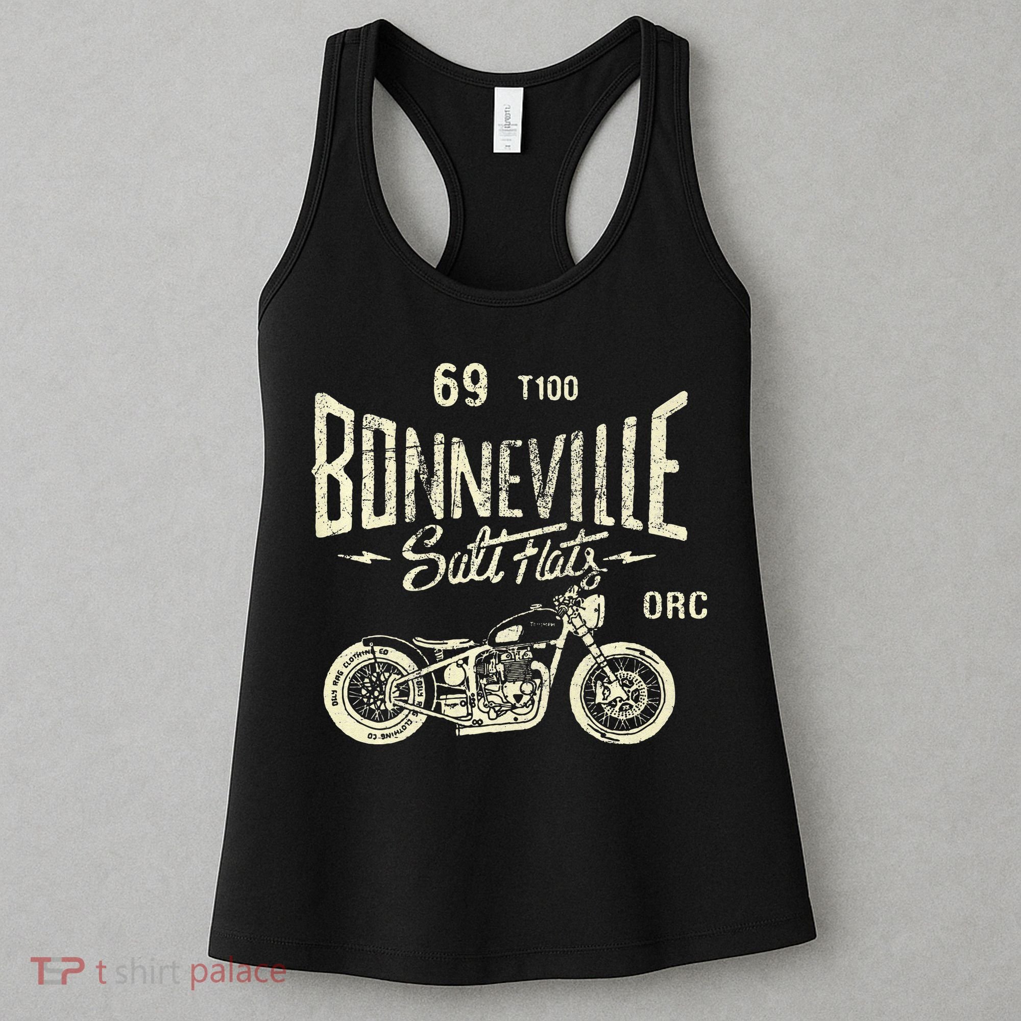Bonneville Salt Flats Motorcycle Racing Gift Women's Tank Top