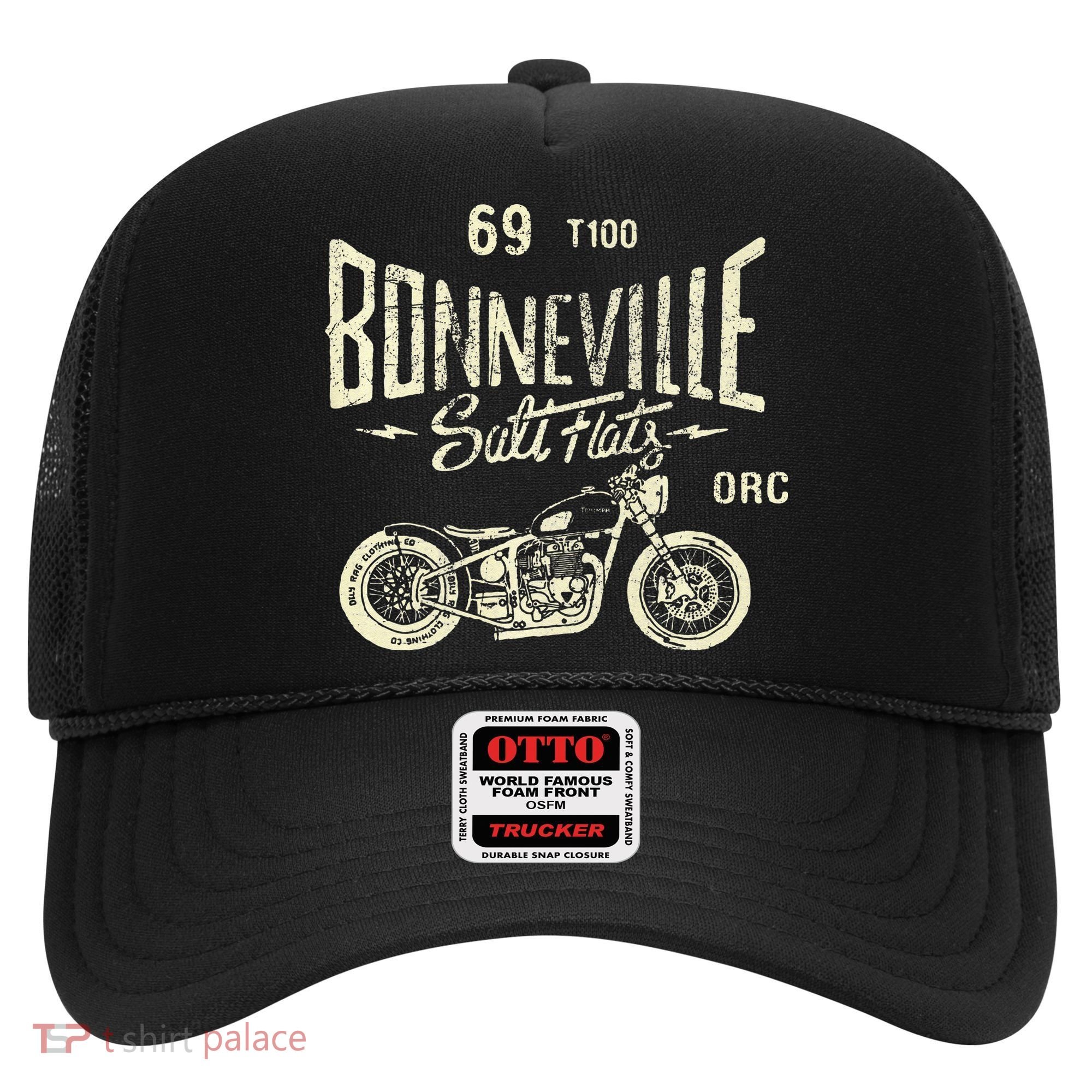 Bonneville Salt Flats Motorcycle Racing Gift Hat
