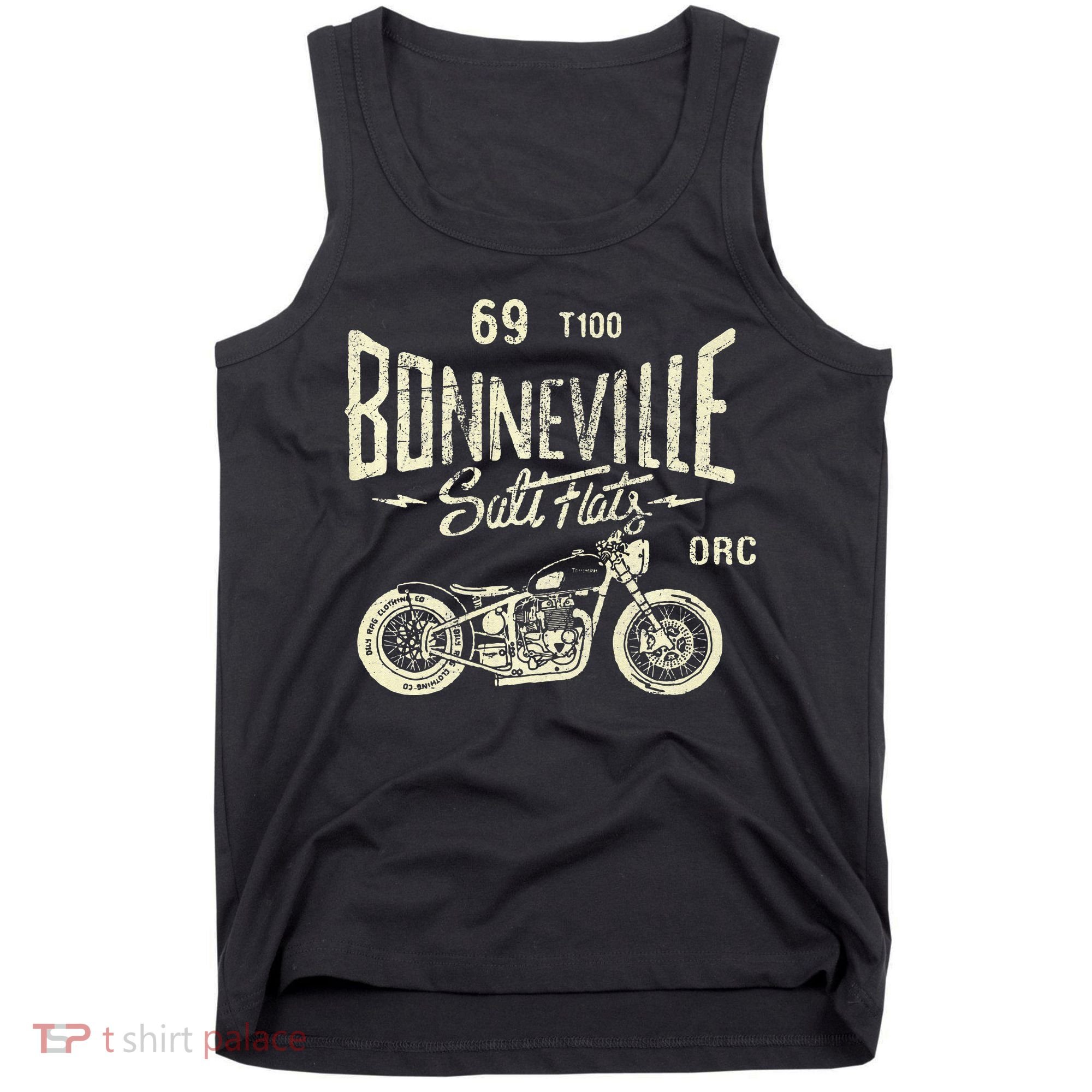 Bonneville Salt Flats Motorcycle Racing Gift Tank Top