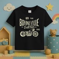 Bonneville Salt Flats Motorcycle Racing Gift Toddler T-Shirt thumb 3