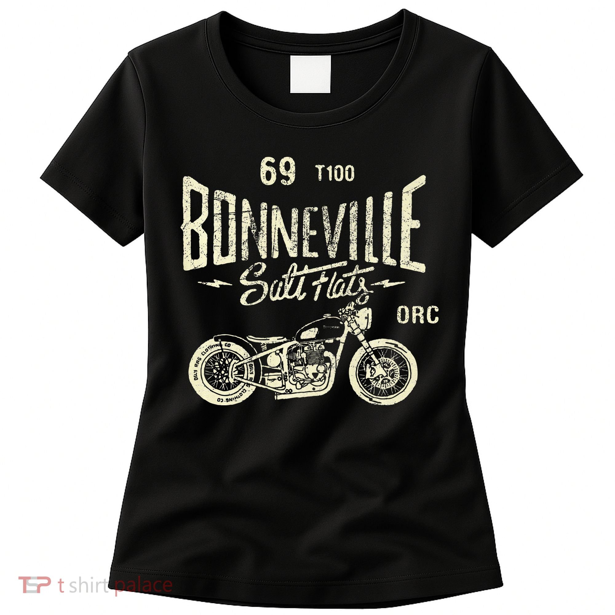 Bonneville Salt Flats Motorcycle Racing Gift Women's T-Shirt
