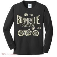 Bonneville Salt Flats Motorcycle Racing Gift Kids Long Sleeve Shirt thumb 0