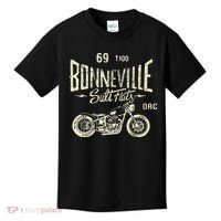 Bonneville Salt Flats Motorcycle Racing Gift Kids T-Shirt thumb 0
