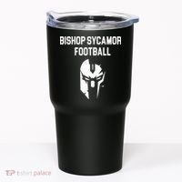 Bishop Sycamore Football Spartan Tumbler thumb 0