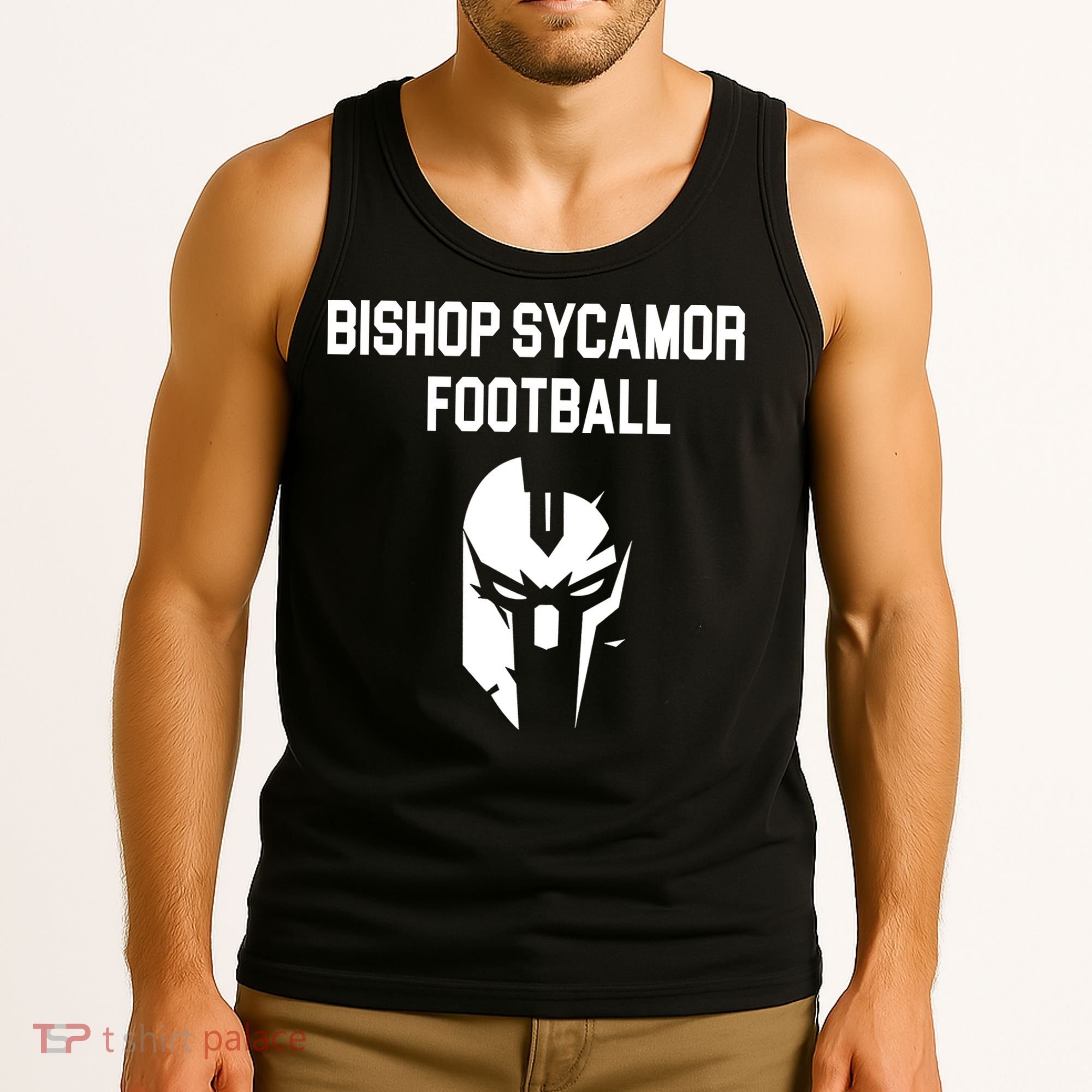 Bishop Sycamore Football Spartan Tank Top