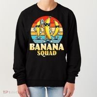Banana Squad Funny Yellow Banana Lover Fruit Women's Sweatshirt thumb 0