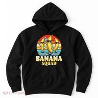 Banana Squad Funny Yellow Banana Lover Fruit Hoodie thumb 0