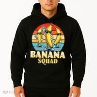 Banana Squad Funny Yellow Banana Lover Fruit Hoodie thumb 2