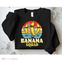 Banana Squad Funny Yellow Banana Lover Fruit Sweatshirt thumb 2