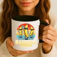 Banana Squad Funny Yellow Banana Lover Fruit Coffee Mug thumb 3