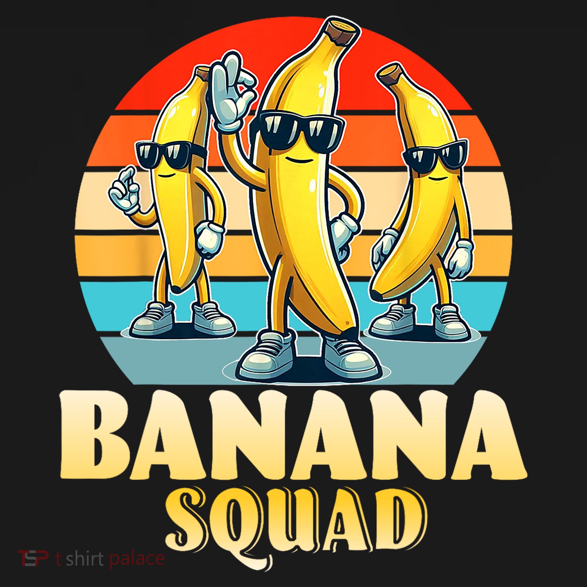 Banana Squad Funny Yellow Banana Lover Fruit Women's Hoodie