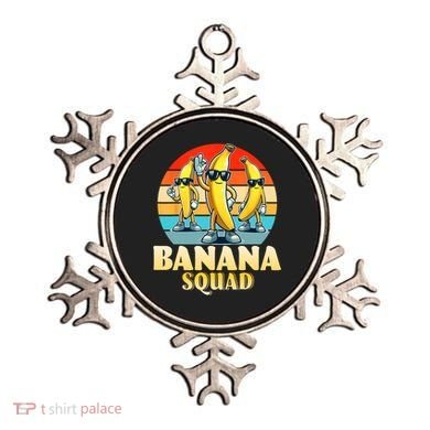 Banana Squad Funny Yellow Banana Lover Fruit Ornament