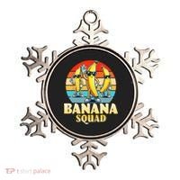 Banana Squad Funny Yellow Banana Lover Fruit Ornament thumb 0