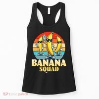 Banana Squad Funny Yellow Banana Lover Fruit Women's Tank Top thumb 0