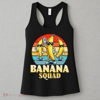 Banana Squad Funny Yellow Banana Lover Fruit Women's Tank Top thumb 3